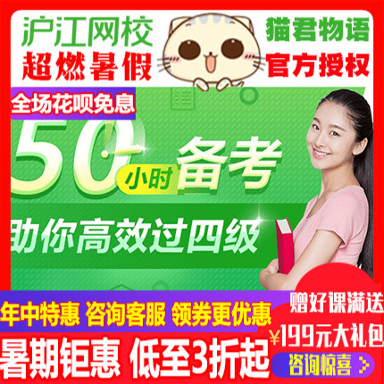 CET考試大學英語四級六級備考網(wǎng)課網(wǎng)絡視頻課