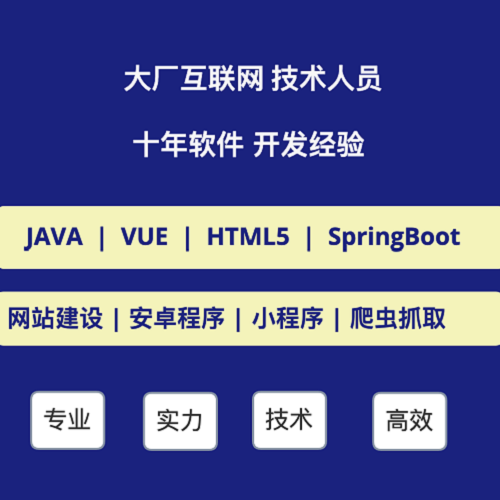 軟件開發(fā)定制Java Vue HTML爬蟲定制