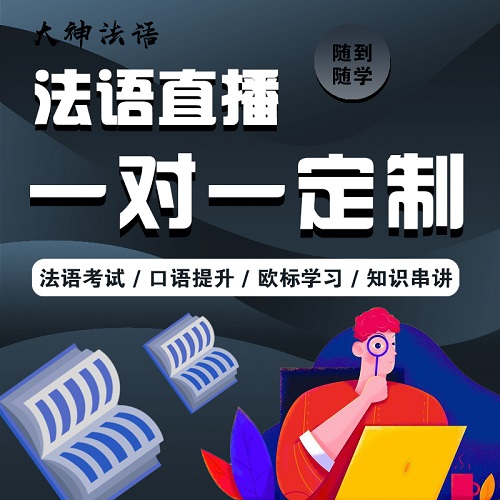 【大神法語】Marc老師一對一VIP定制課 考試 口語