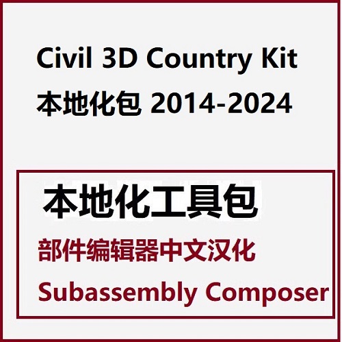 C3D Country Kit國(guó)家本地化工具包